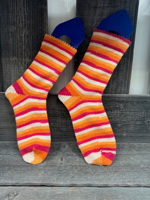 Hand Knitted Socks- SOLD!