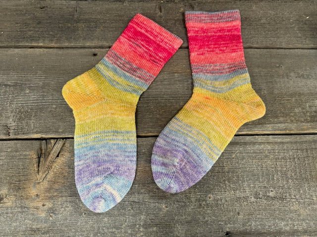 Hand Knit Socks- SOLD!